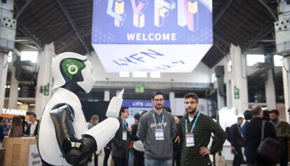 El certamen de 'startups' 4YFN, el 2019.