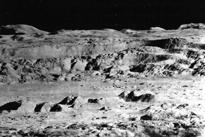 Imagen de la superficie de la Luna