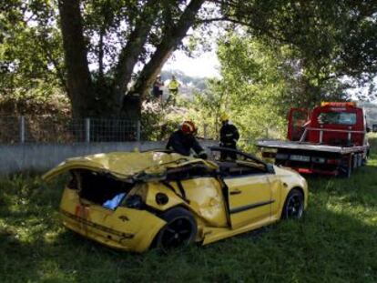 Un familiar de una de las víctimas mortales alertó a los servicios de emergencia