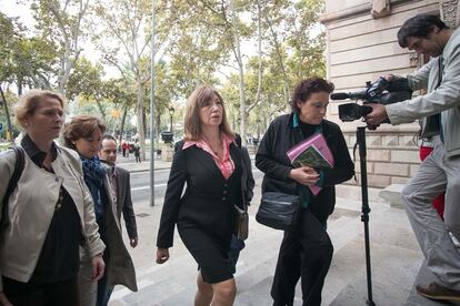 Dolores Agenjo, directora de l'institut que es va negar a cedir les instal·lacions el 9-N, va declarar dilluns.