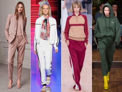 Con mayor o menor tacón, el chándal arrasa esta primavera. Así lo dictamina el prefall de Ralph Lauren, Elie Saab, Chloé y Vetements.