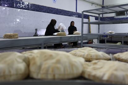 Panadería rehabilitada por el Programa Mundial de Alimentos en Deir Ezzor (noreste de Siria).