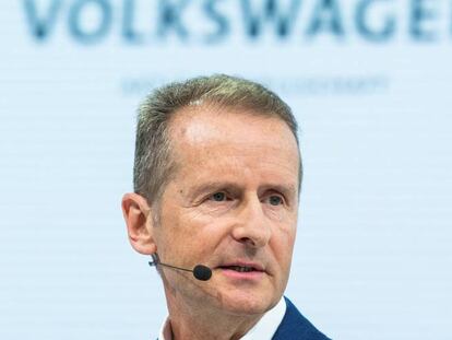 Herbert Diess, CEO de Volkswagen.