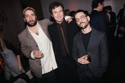 El diseñador Lucas Muñoz Muñoz, el actor Jorge Suquet y Tom C. Avendaño, subdirector de ICON.