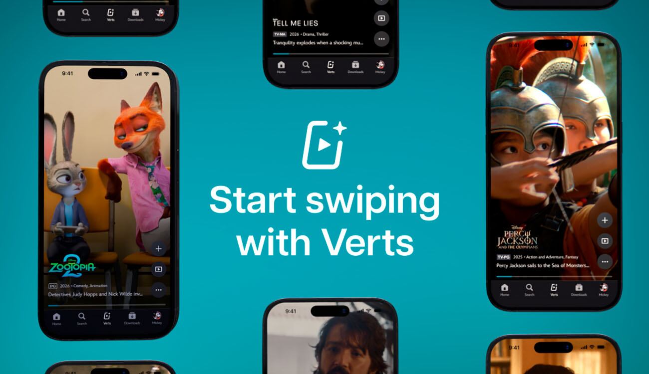 Disney+ se rinde al formato TikTok: así es Verts, la nueva forma de descubrir qué ver