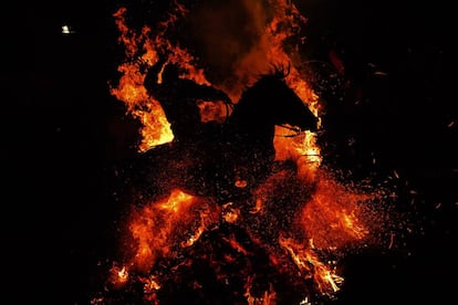 Luminarias, San Bartolomé de Pinares (Ávila).