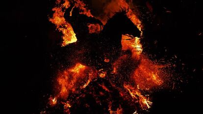 Luminarias, San Bartolomé de Pinares (Ávila).