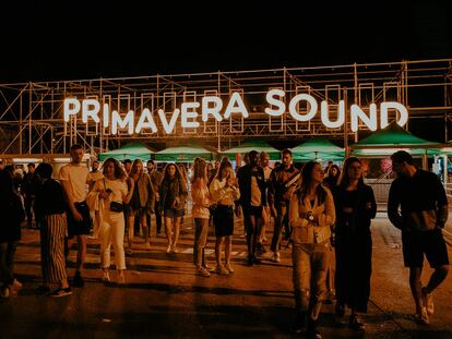 Asistentes al Primavera Sound, en una imagen compartida por el festival en redes sociales.