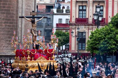 Procesión en Sevilla.