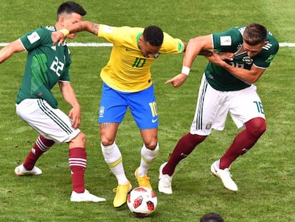 Brasil 2 x 0 México: as imagens do jogo que levou a seleção às quartas da Copa do Mundo