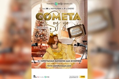 Cartel 'Cometa soy yo'