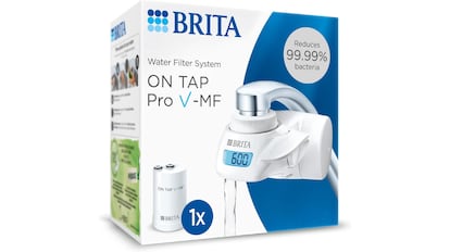 Filtro de agua que va directamente en el grifo.