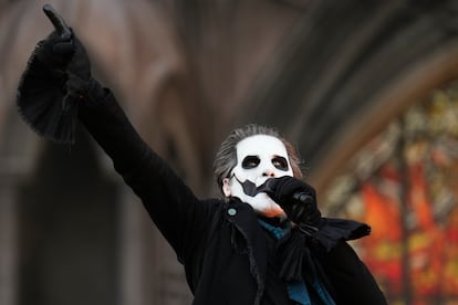 La banda sueca Ghost durante su concierto en el Primavera Sound.