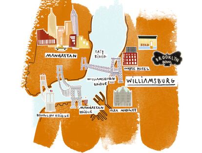 Mapa Brooklyn