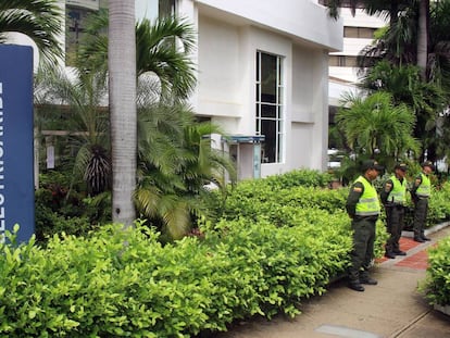 La sede de Electricaribe en Barranquilla (Colombia).