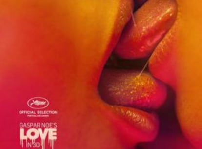 O cartaz de 'Love', de Noé.