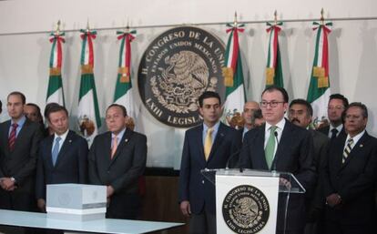 Videgaray anuncia el recorte del presupuesto
