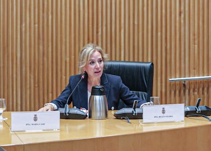 Belén Viloria, Directora Ejecutiva del moviment B Corp, urge la aprobación del reglamento de las SBIC. Foto cedida por B Lab Spain. 