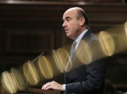 El ministro de Economía y Competitividad, Luis de Guindos.