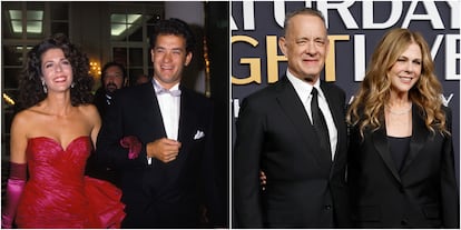 Tom Hanks y Rita Wilson (37 años casados). “El éxito de nuestro matrimonio tiene un secreto. Lo hemos embotellado y os lo podemos vender por 17 billones de dólares”, bromeó a la prensa en junio de 2023 el actor sobre su longevo matrimonio con la también actriz. Hanks, en su explicación, no se extendió mucho, pero sí que concluyó que la clave, para él, está en “no renunciar”. Los intérpretes comenzaron a salir en 1986 y el 30 de abril de 1988 contrajeron matrimonio en Los Ángeles (California). Dos años después, en 1990, llegó su primer hijo, Chester, y en 1995 nació Truman.