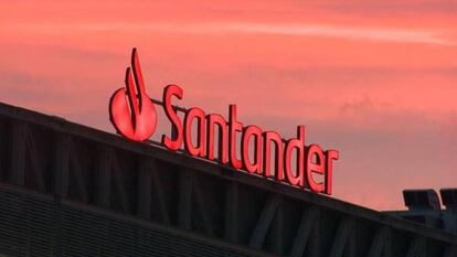 Logotipo de Banco Santander