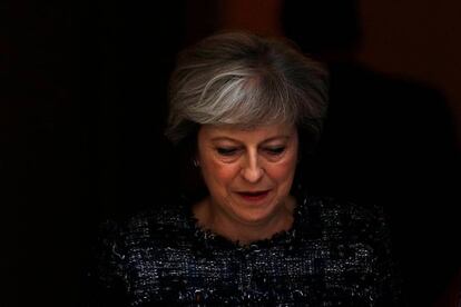 May abandona Downing Street, este jueves.