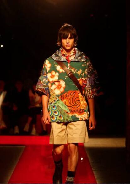 Desfile de moda masculina primavera / verano 2020 de Dsquared2.