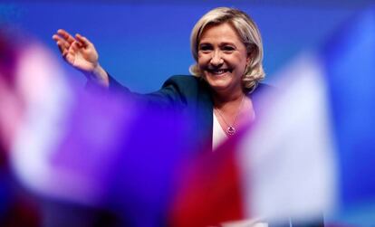 Marine Le Pen lanza la campaña del Reagrupamiento Nacional para las europeas