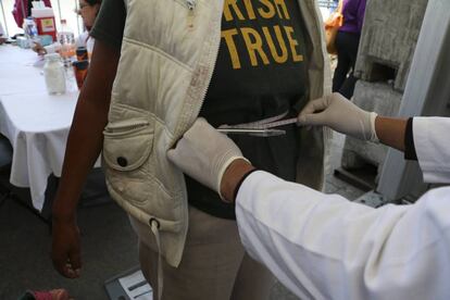 Un mexicano participa en una campaña nacional de salud