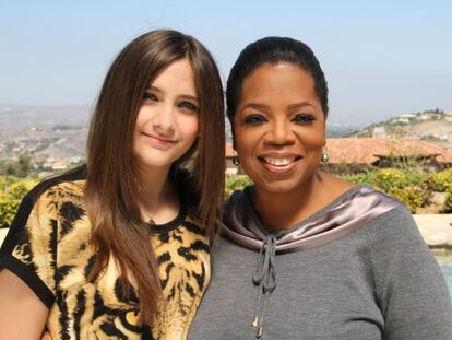 Paris Jackson con Oprah Winfrey