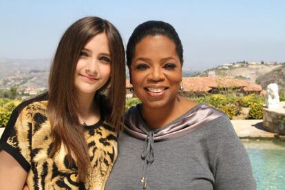 Paris Jackson con Oprah Winfrey