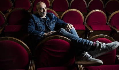 Alfredo Sanzol, fotografíado el pasado lunes en el Teatro Pavón Kamikaze.