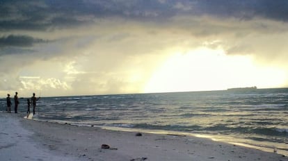 Una de las playas de Sihanoukville, al sur del país.