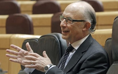 El ministro de Hacienda, Cristóbal Montoro