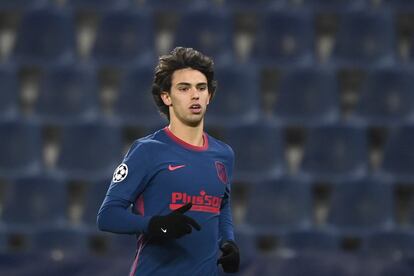 João Félix, el pasado miércoles en el partido del Atlético de Madrid ante el Salzburgo en Liga de Campeones.