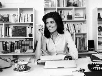 L'escriptora Susan Sontag el 1972.