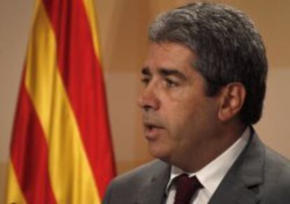 El portavoz de la Generalitat de Cataluña, Francesc Homs.
