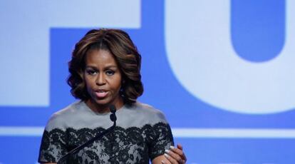 La primera dama de EE UU, Michelle Obama.