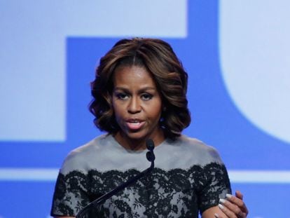 La primera dama de EE UU, Michelle Obama.