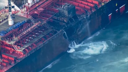 Reconstrucción: ¿qué se sabe del choque entre el carguero y el petrolero?