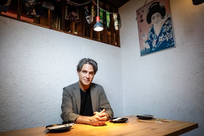 Almazán, la semana pasada en Madrid.