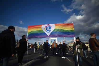 Protestas Budapest veto al Orgullo del pasado mes de abril