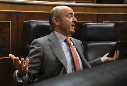  Lu&iacute;s de Guindos, ministro de Econom&iacute;a