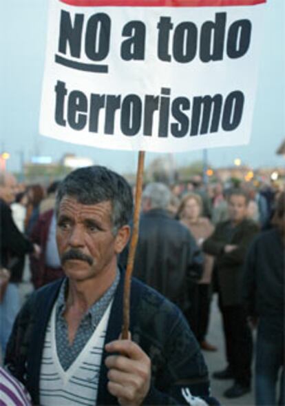 Manifestación en Leganés el pasado lunes.