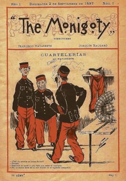 An 1897 edition of The Monigoty