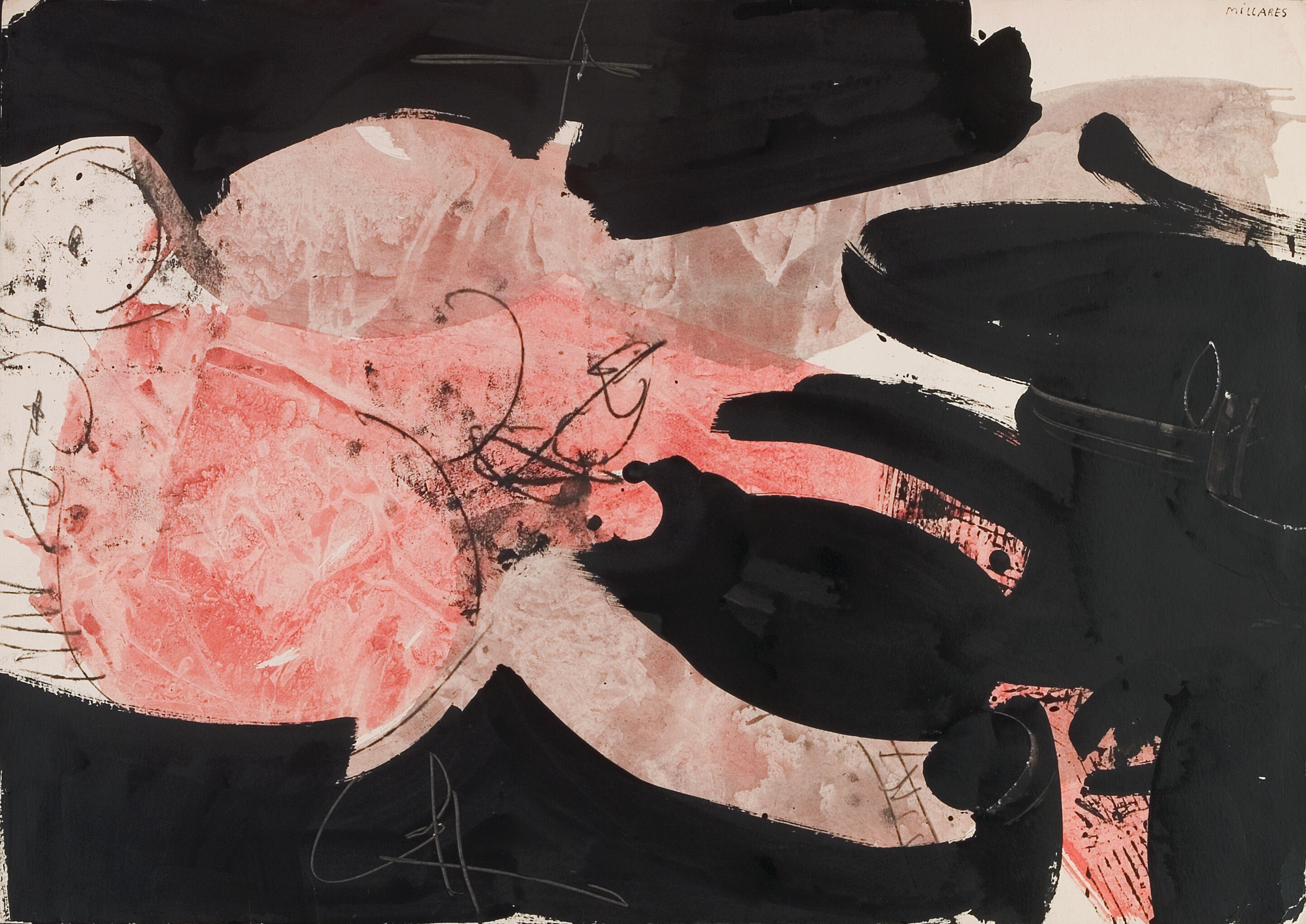 Manolo Millares, el artista del desgarro y la violencia