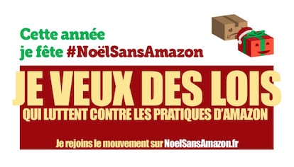 La campaña "Navidad sin Amazon" quiere exigir leyes que luchen contra las prácticas de Amazon