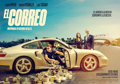 Cartel promocional de la película 'El correo'.