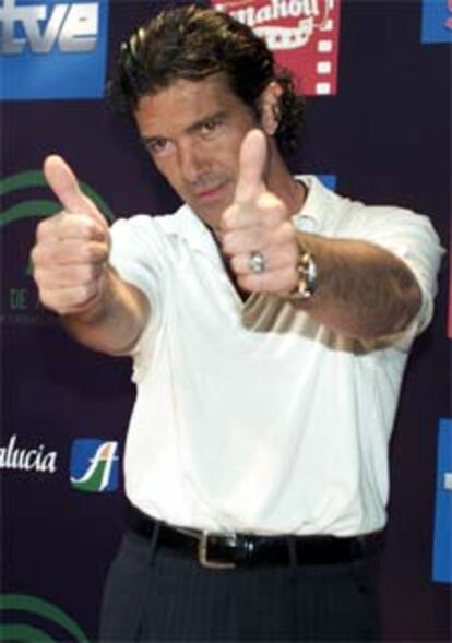 Antonio Banderas, en Málaga.