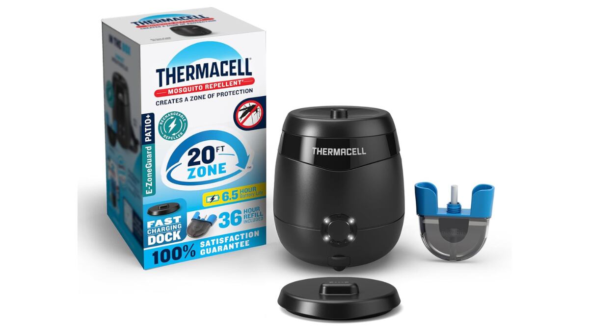 Repelente de mosquitos Thermacell. 